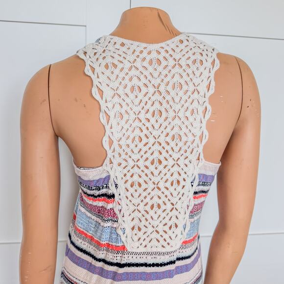 Threads 4 Thought, Sleeveless Boho Summer Dress w/ Lace Back-Women's Size Medium - Picture 5 of 9